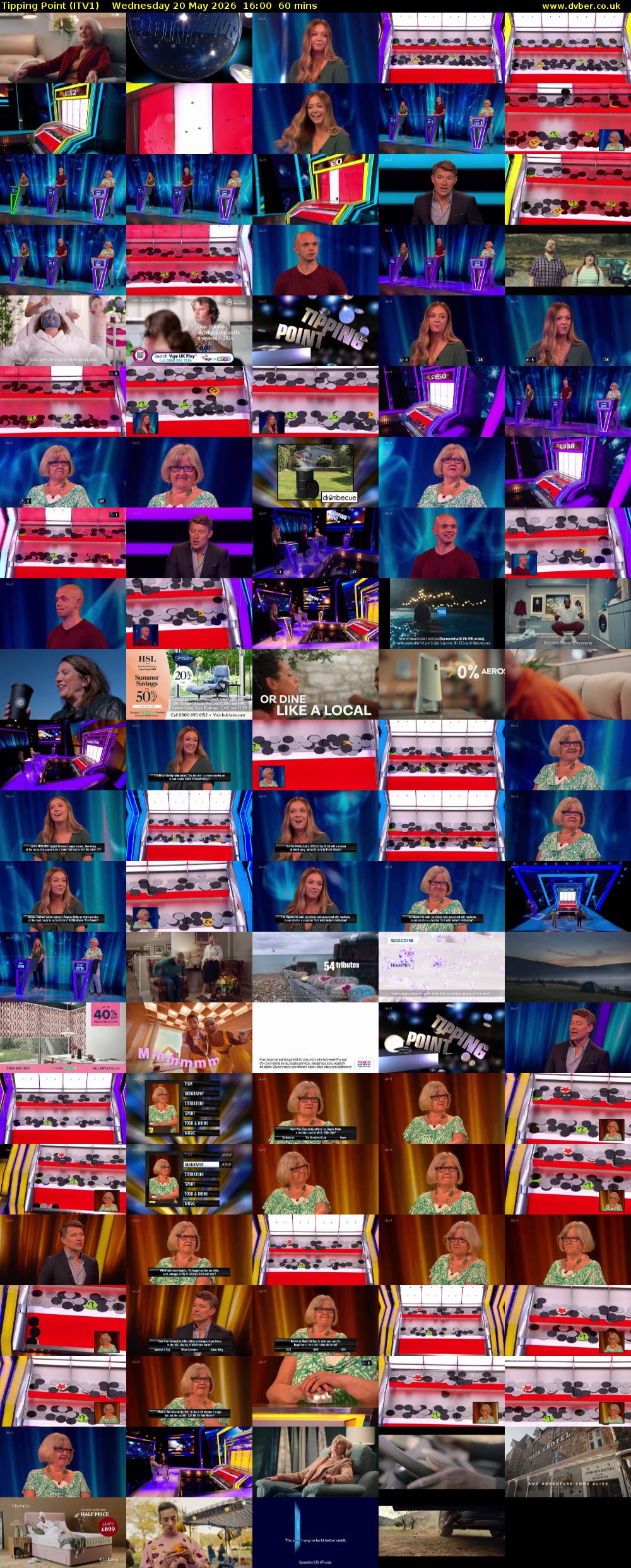 Tipping Point (ITV1) Wednesday 20 May 2026 16:00 - 17:00