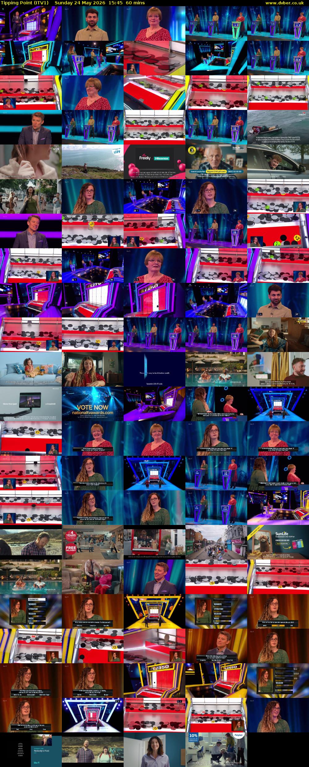 Tipping Point (ITV1) Sunday 24 May 2026 15:45 - 16:45