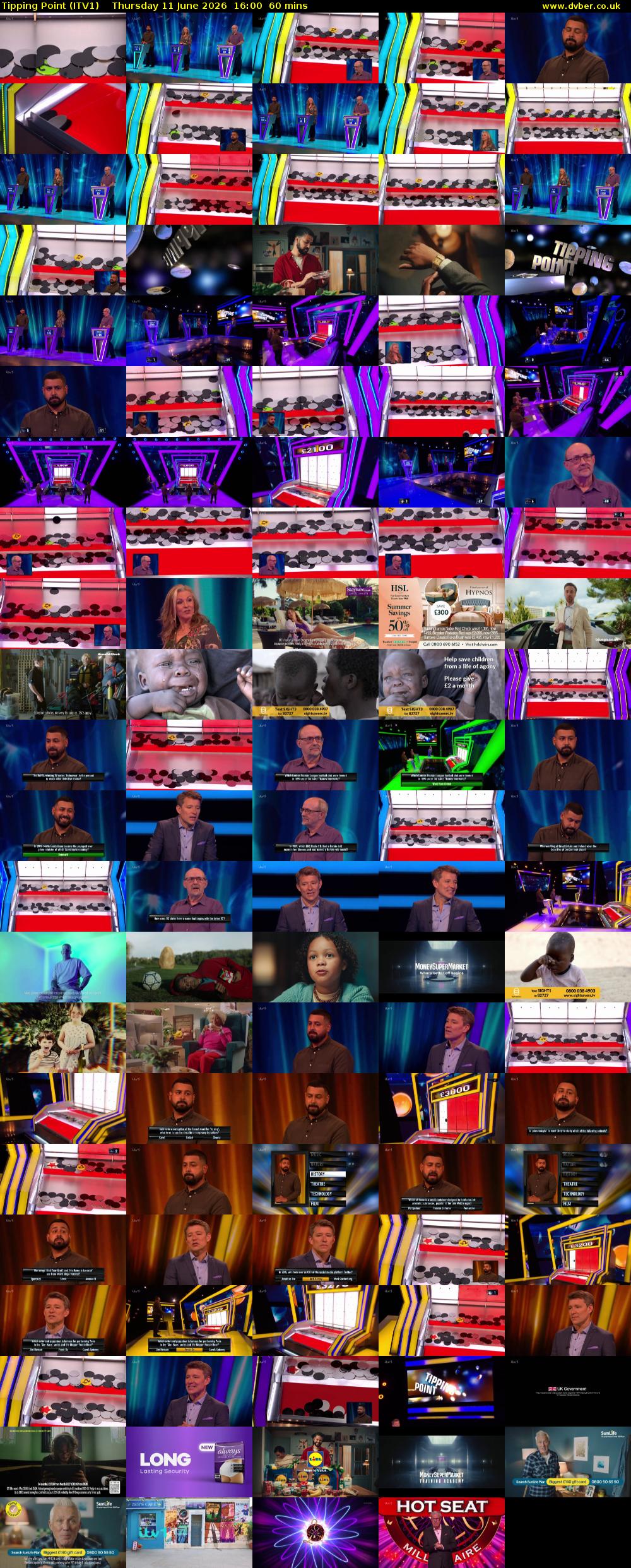 Tipping Point (ITV1) Thursday 11 June 2026 16:00 - 17:00