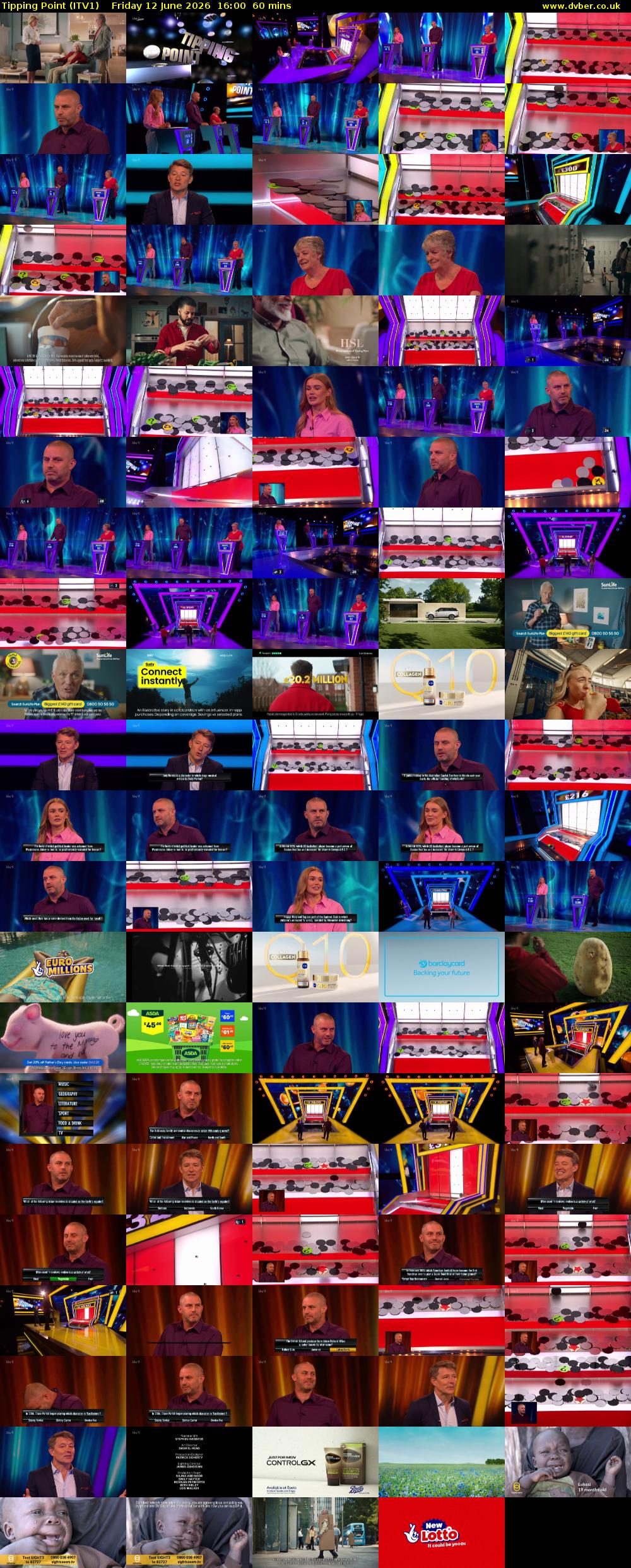 Tipping Point (ITV1) Friday 12 June 2026 16:00 - 17:00