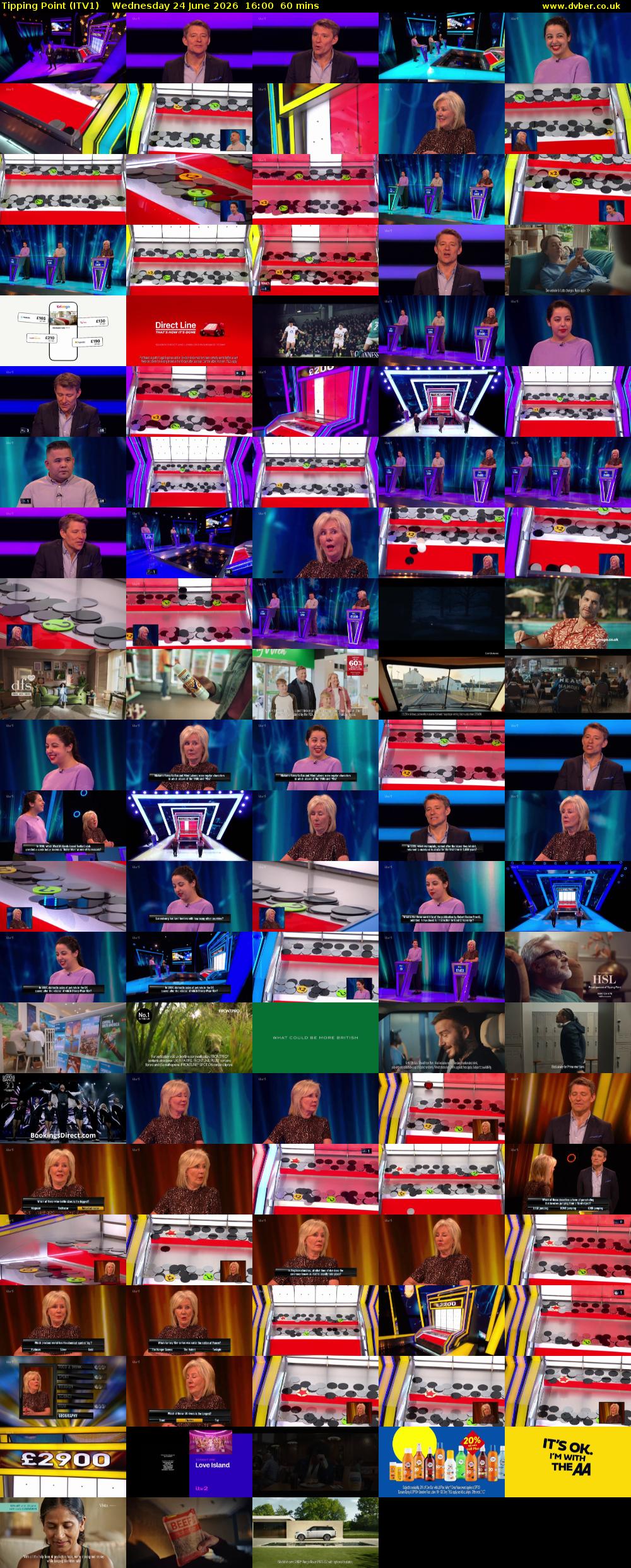 Tipping Point (ITV1) Wednesday 24 June 2026 16:00 - 17:00