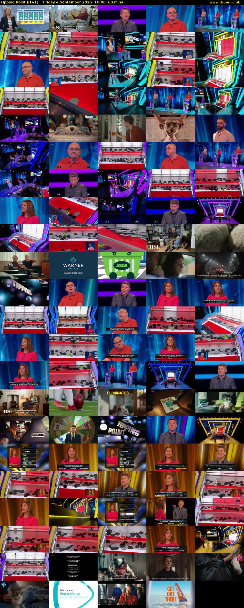Tipping Point (ITV1) Friday 4 September 2026 16:00 - 17:00