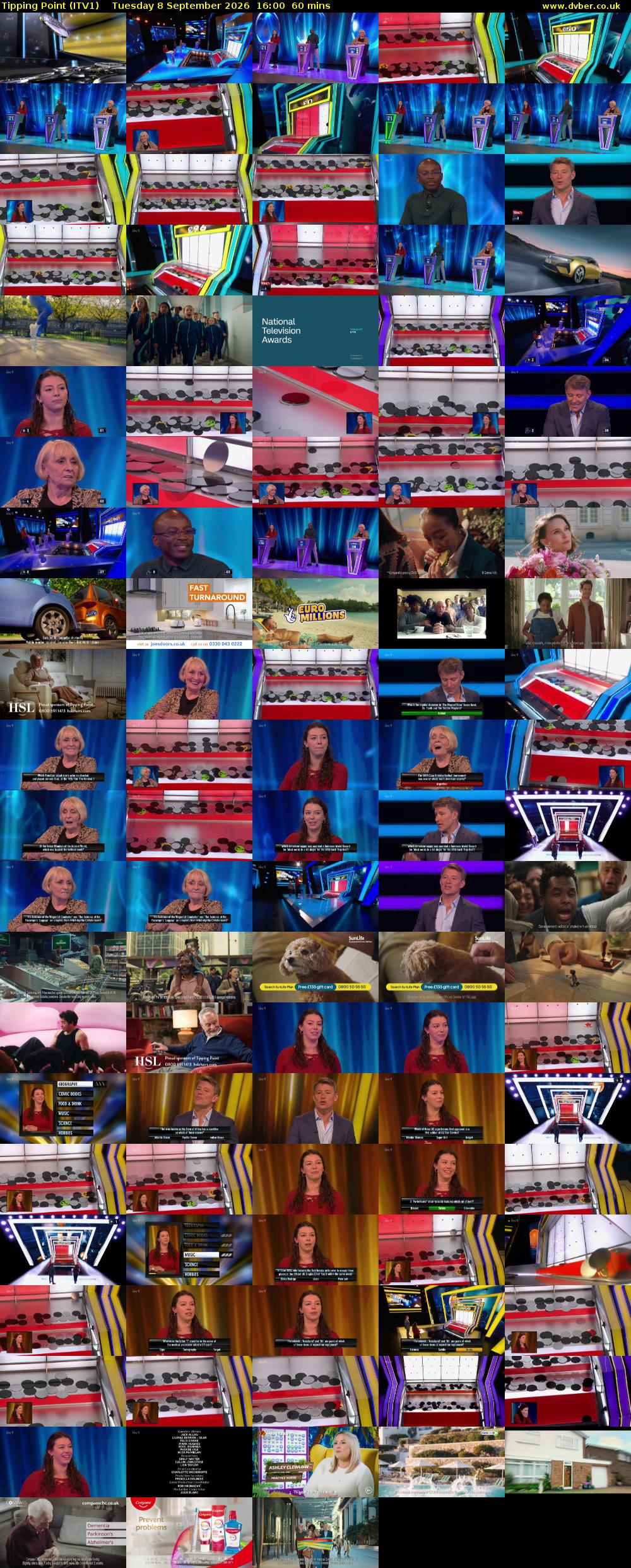 Tipping Point (ITV1) Tuesday 8 September 2026 16:00 - 17:00