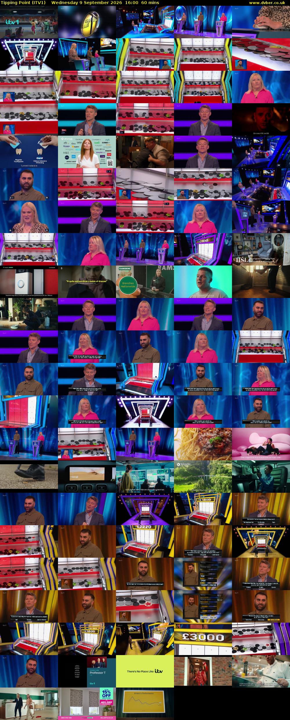 Tipping Point (ITV1) Wednesday 9 September 2026 16:00 - 17:00