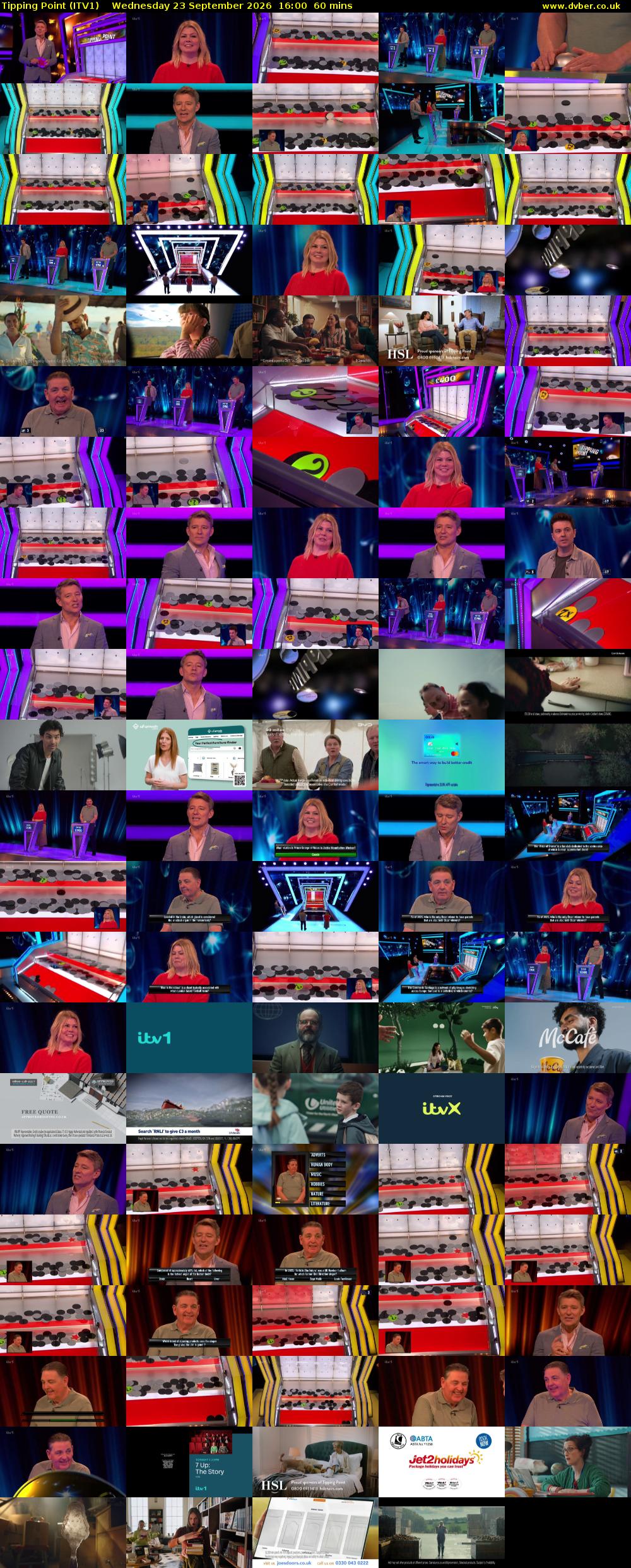 Tipping Point (ITV1) Wednesday 23 September 2026 16:00 - 17:00