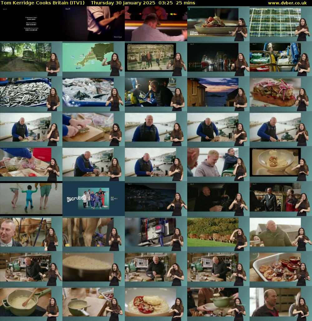 Tom Kerridge Cooks Britain (ITV1) Thursday 30 January 2025 03:25 - 03:50