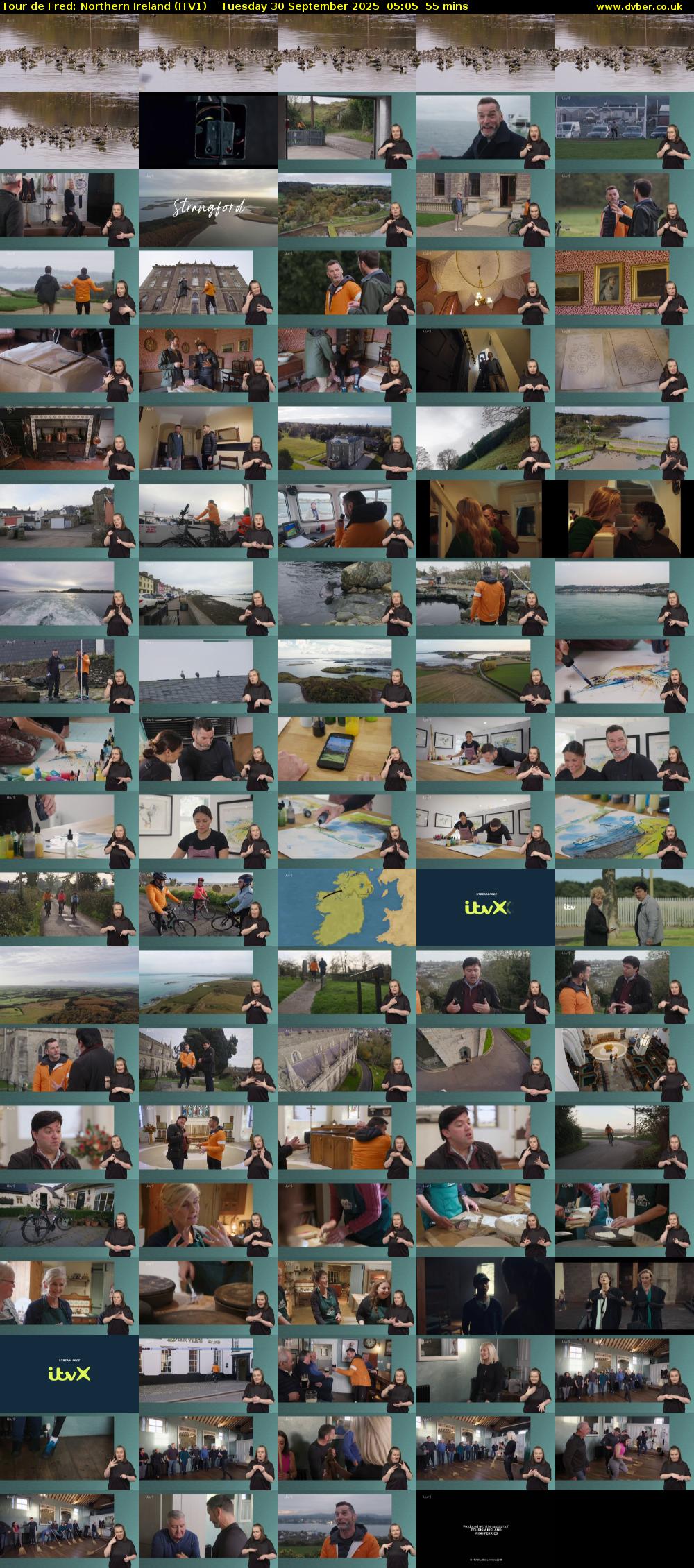 Tour de Fred: Northern Ireland (ITV1) Tuesday 30 September 2025 05:05 - 06:00
