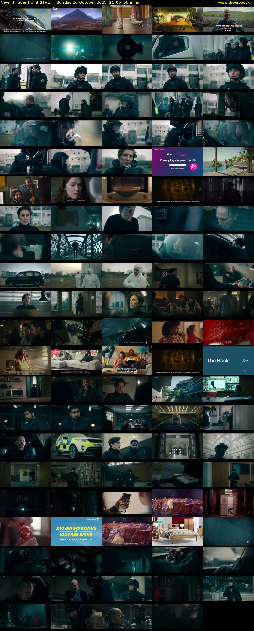 Trigger Point (ITV1) Sunday 26 October 2025 21:00 - 22:00