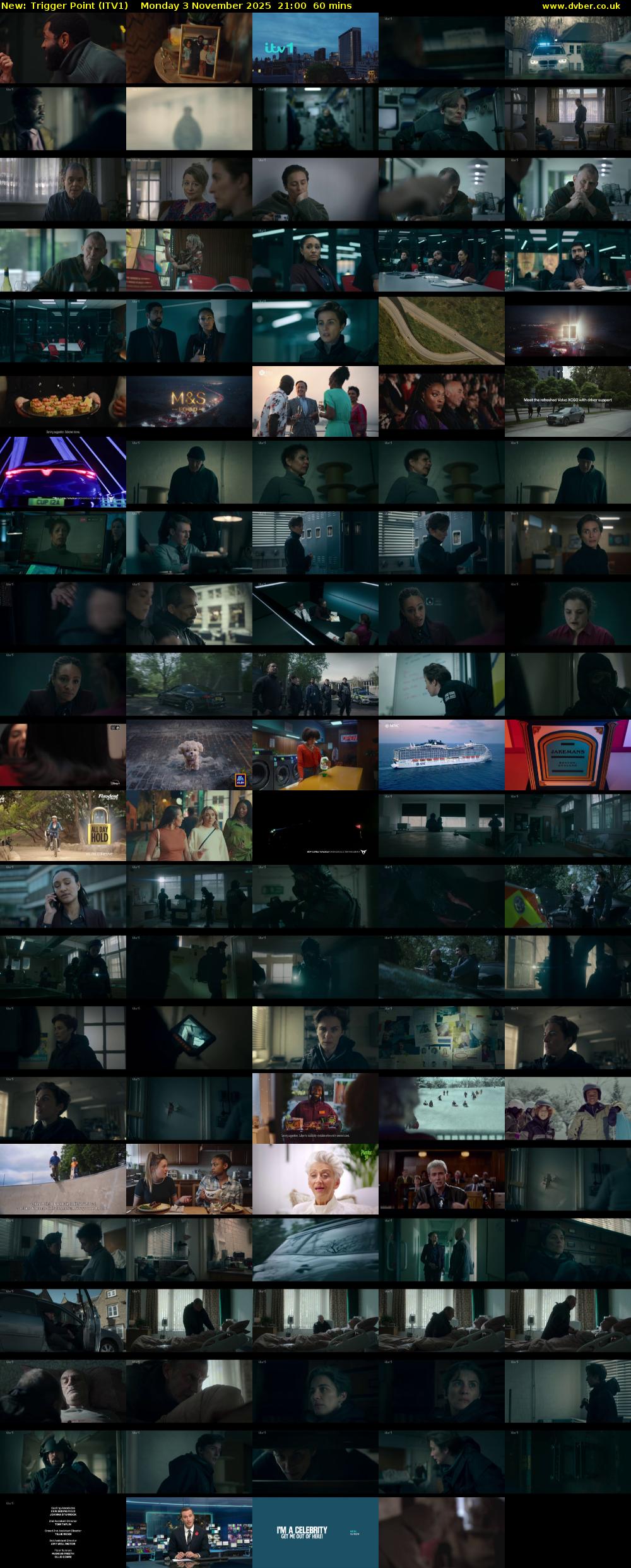 Trigger Point (ITV1) Monday 3 November 2025 21:00 - 22:00