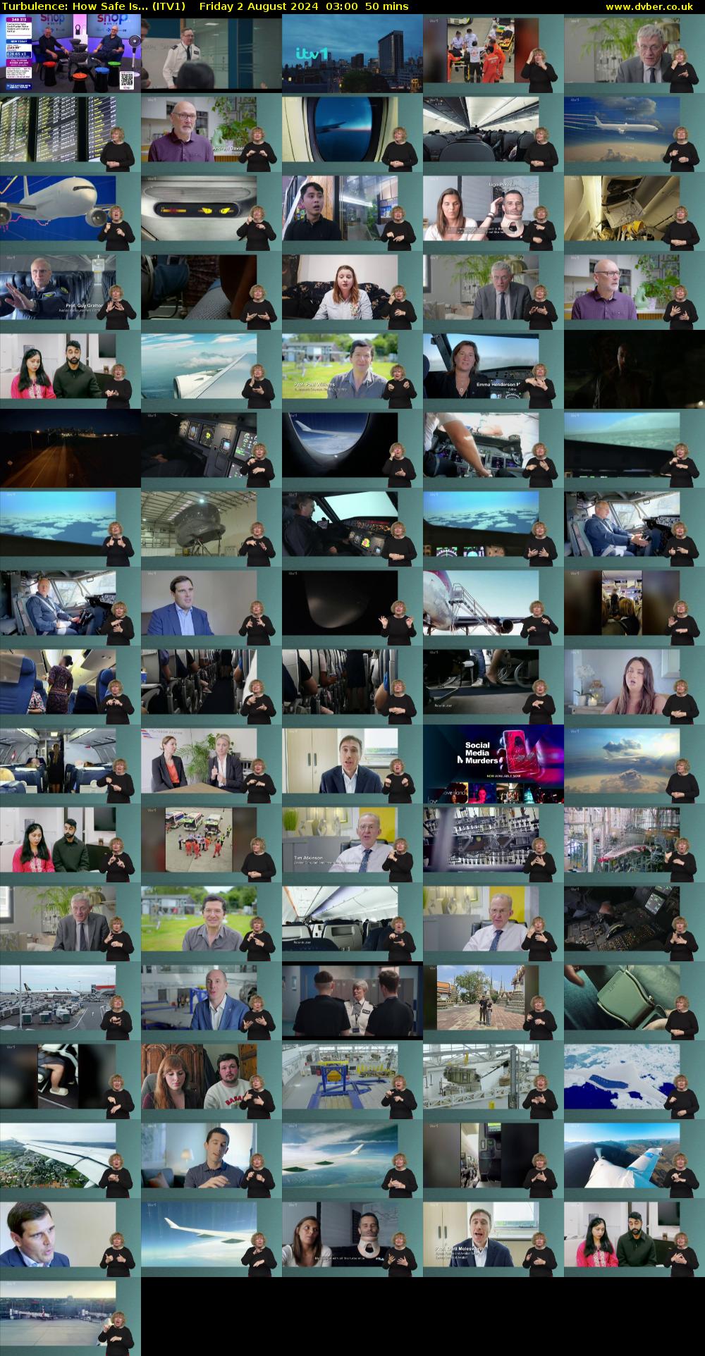 Turbulence: How Safe Is... (ITV1) Friday 2 August 2024 03:00 - 03:50