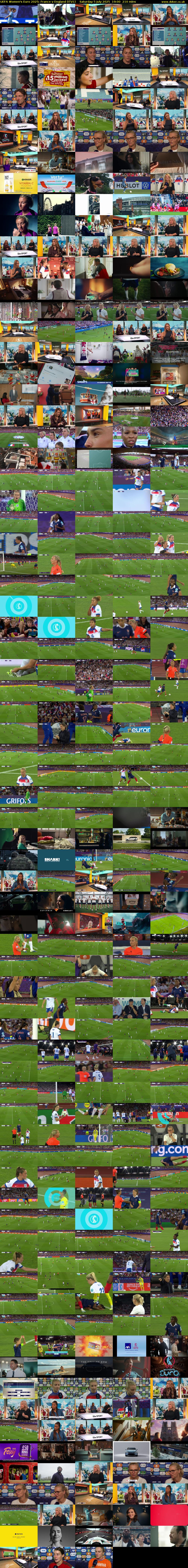 UEFA Women's Euro 2025: France v England (ITV1) Saturday 5 July 2025 19:00 - 22:30