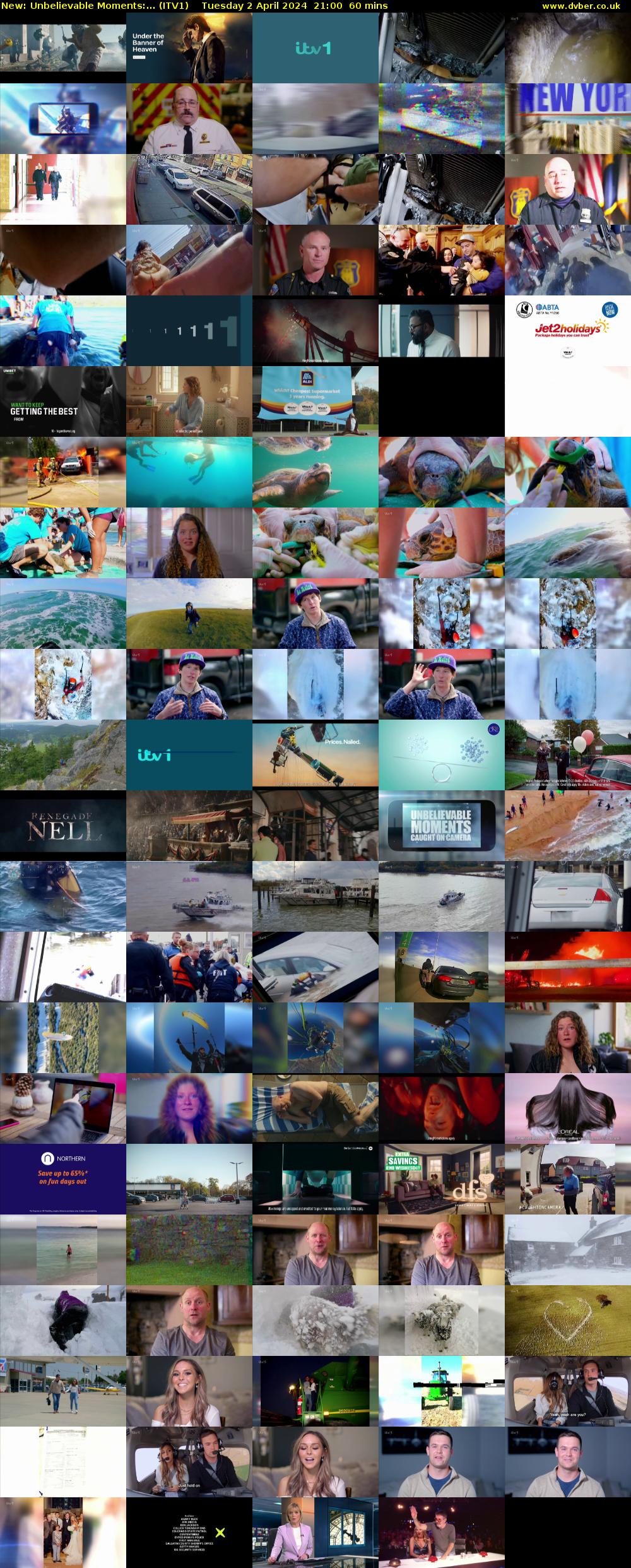 Unbelievable Moments:... (ITV1) Tuesday 2 April 2024 21:00 - 22:00