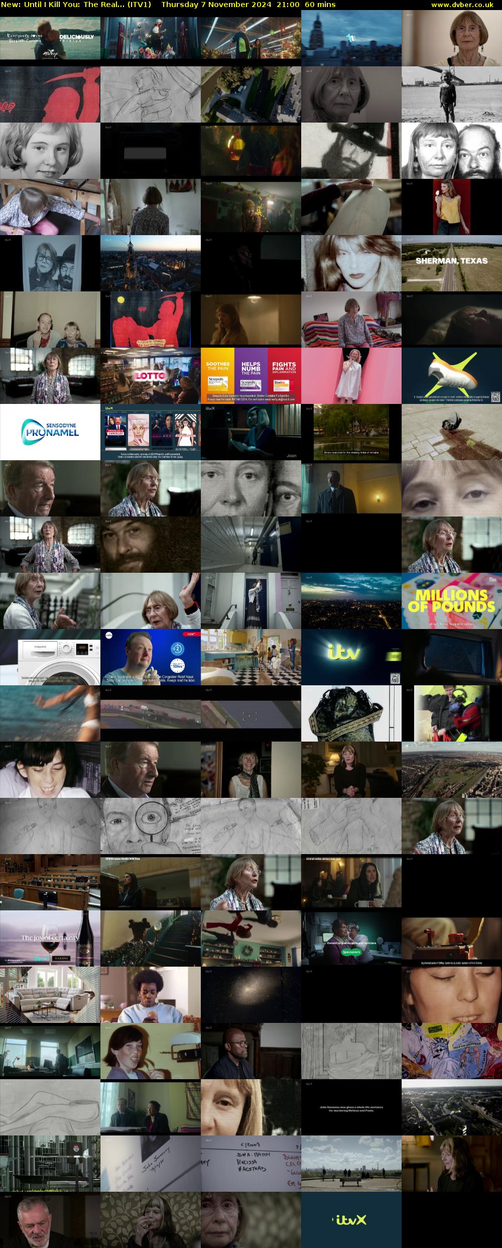 Until I Kill You: The Real... (ITV1) Thursday 7 November 2024 21:00 - 22:00