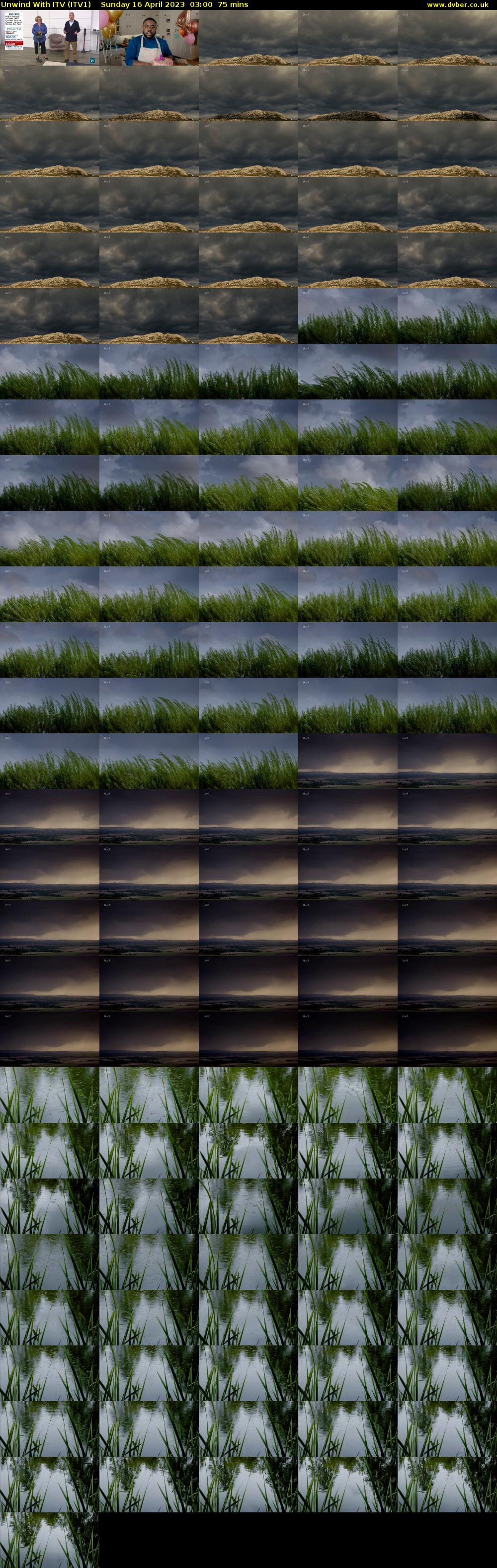 Unwind With ITV (ITV1) Sunday 16 April 2023 03:00 - 04:15