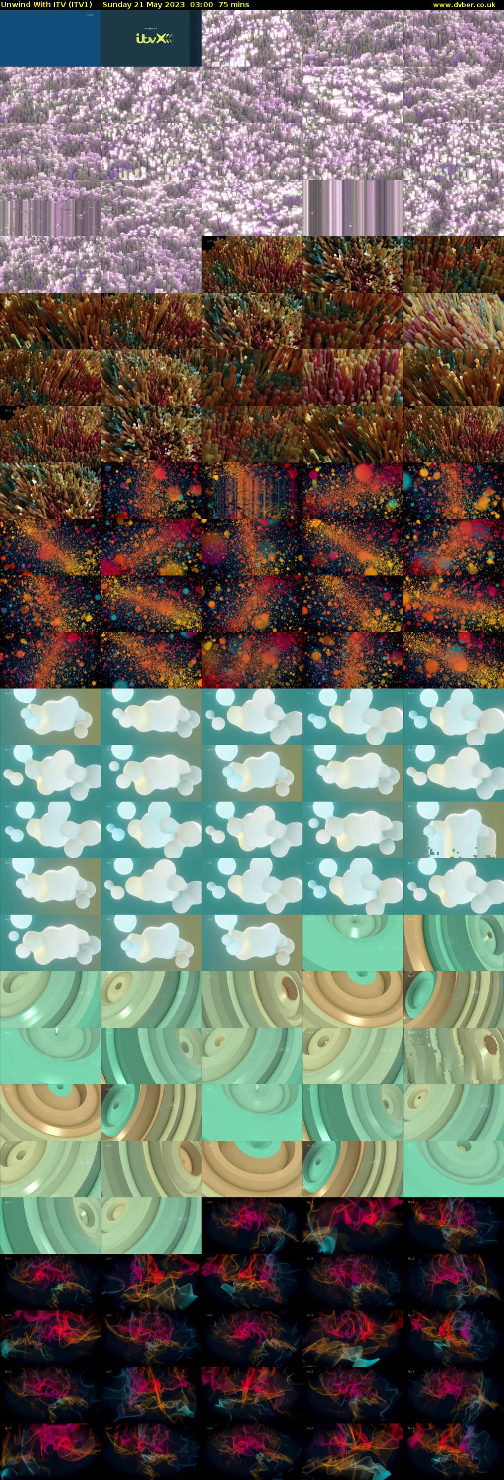 Unwind With ITV (ITV1) Sunday 21 May 2023 03:00 - 04:15