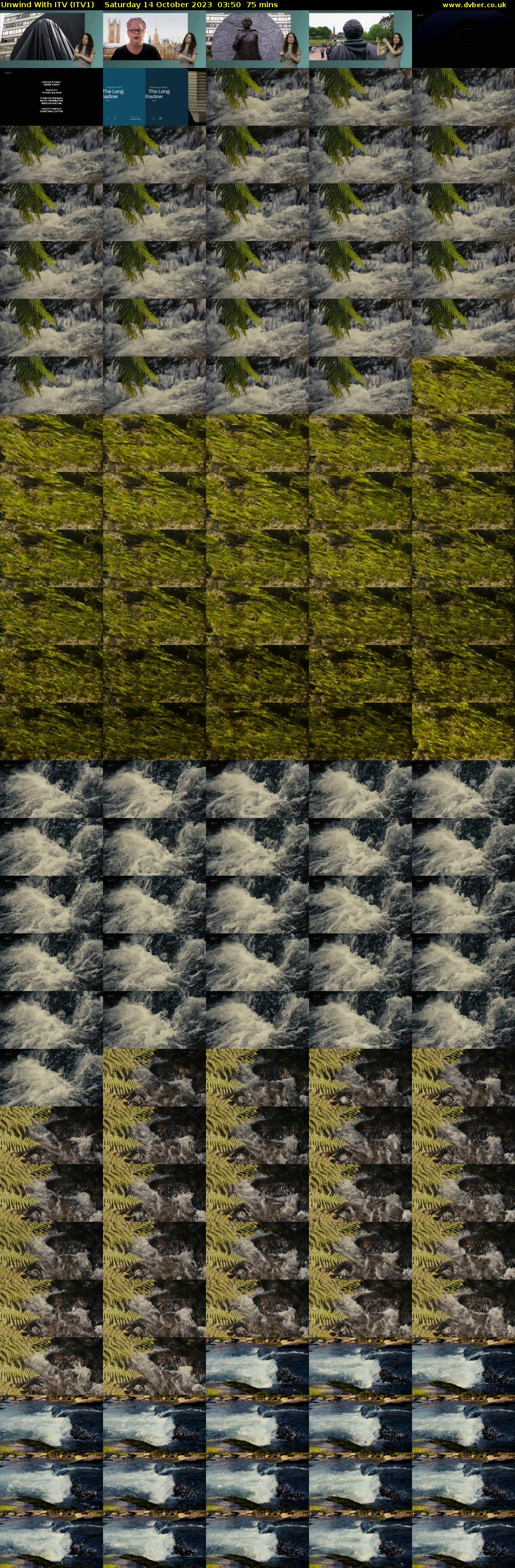 Unwind With ITV (ITV1) Saturday 14 October 2023 03:50 - 05:05