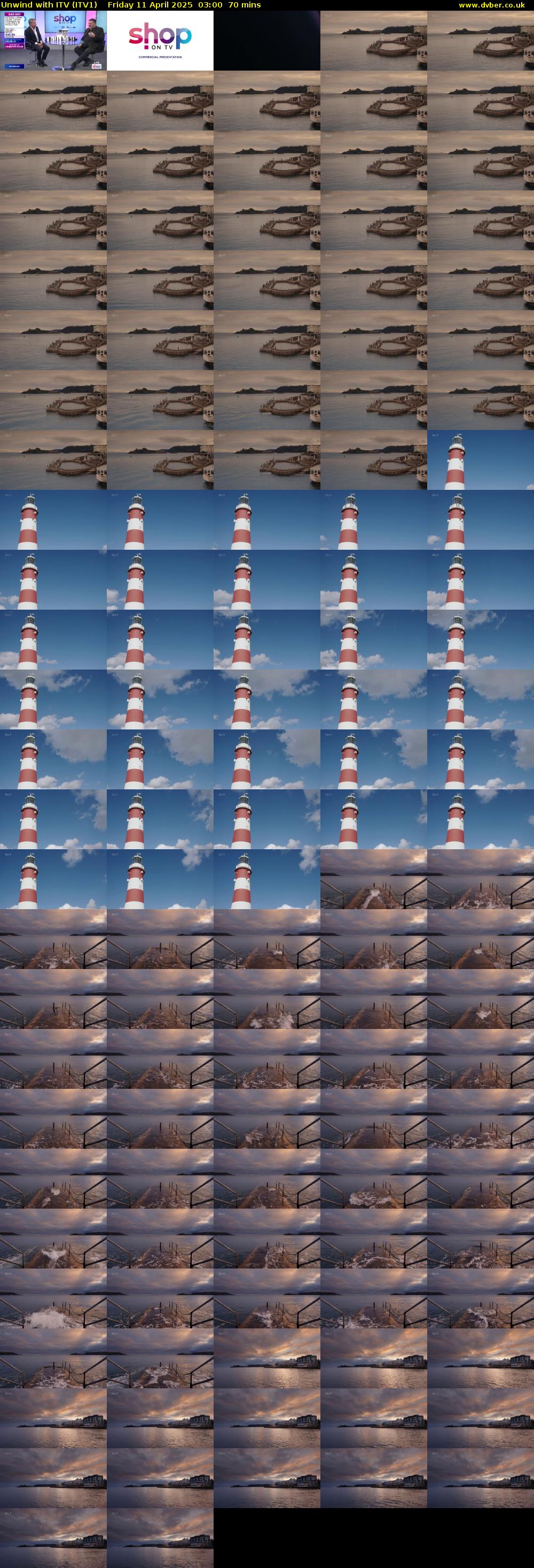 Unwind With ITV (ITV1) Friday 11 April 2025 03:00 - 04:10