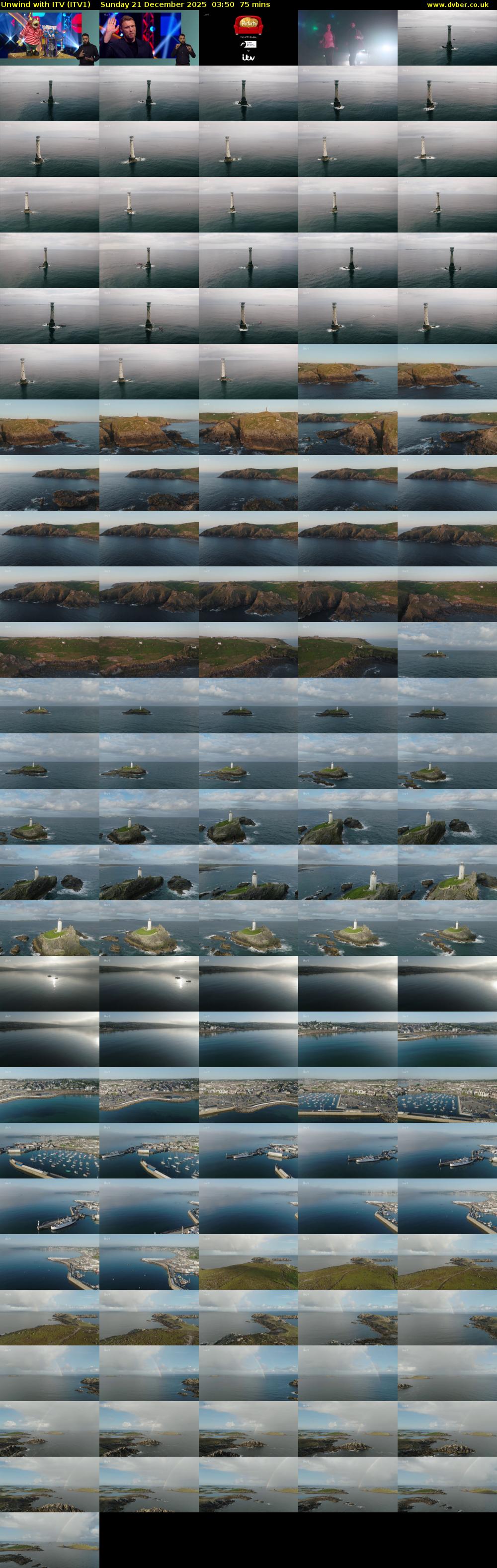 Unwind With ITV (ITV1) Sunday 21 December 2025 03:50 - 05:05