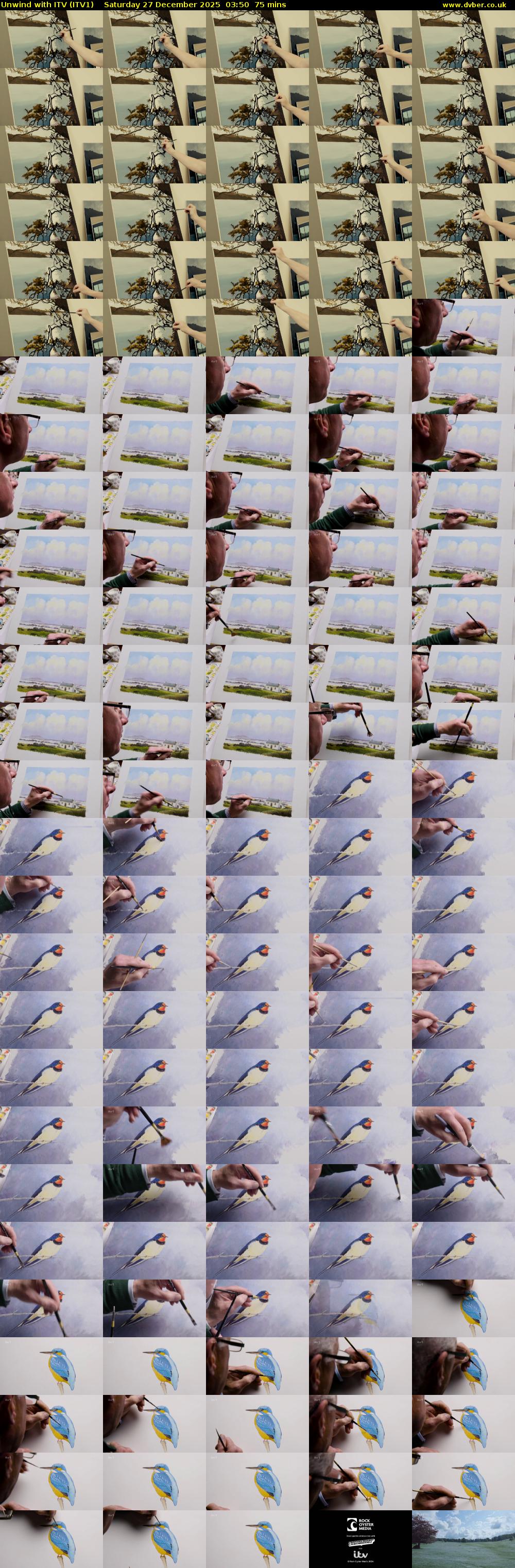 Unwind With ITV (ITV1) Saturday 27 December 2025 03:50 - 05:05