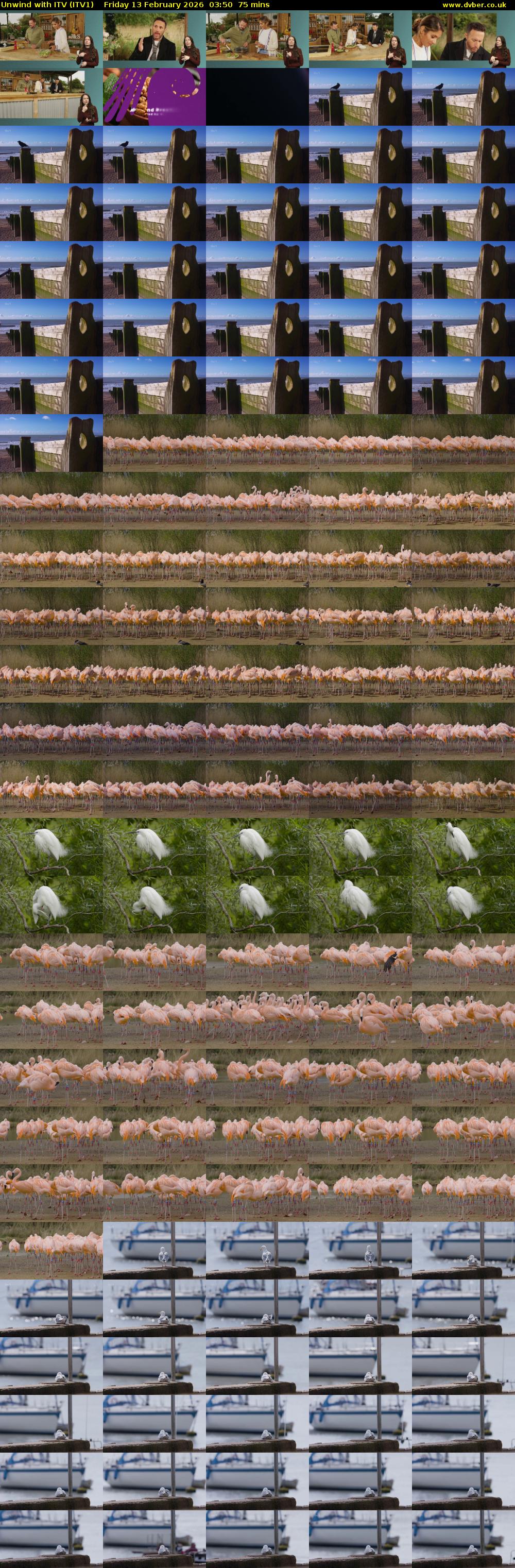 Unwind With ITV (ITV1) Friday 13 February 2026 03:50 - 05:05