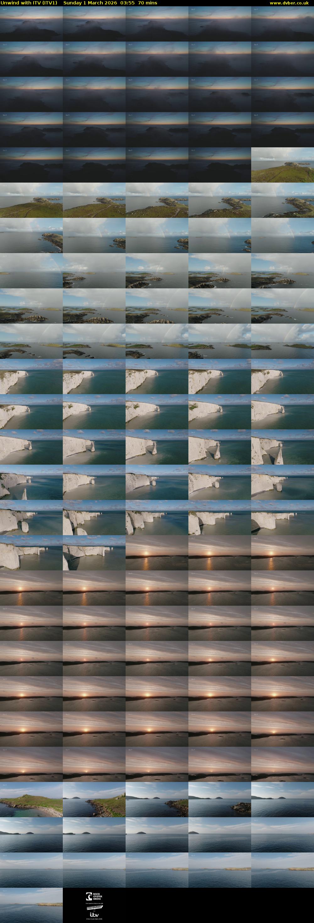 Unwind With ITV (ITV1) Sunday 1 March 2026 03:55 - 05:05