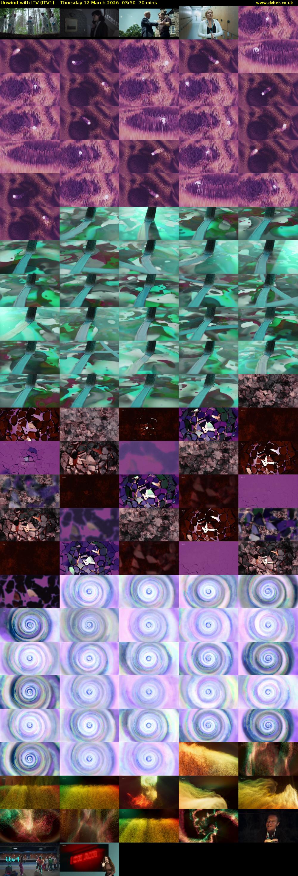 Unwind With ITV (ITV1) Thursday 12 March 2026 03:50 - 05:00