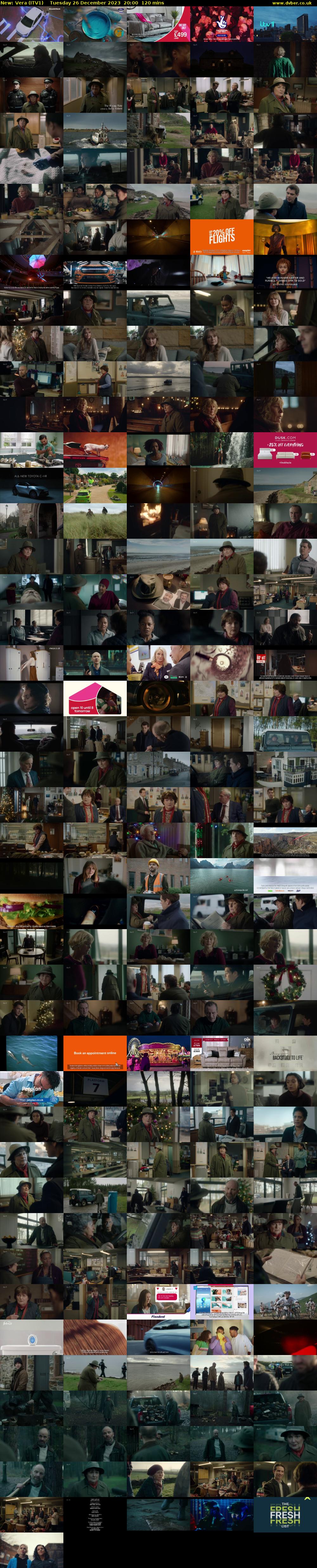 Vera (ITV1) Tuesday 26 December 2023 20:00 - 22:00