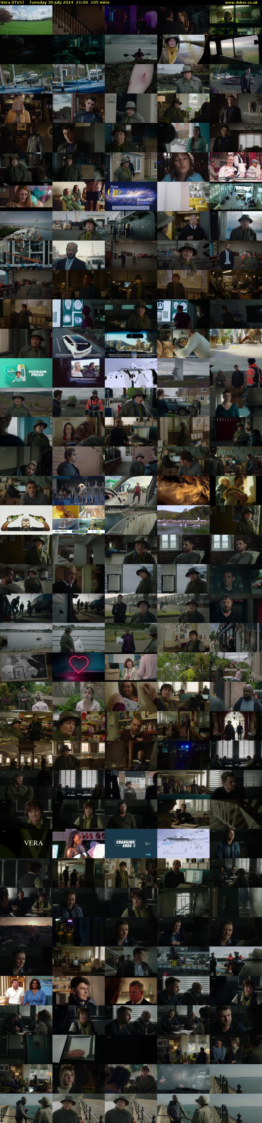 Vera (ITV1) Tuesday 30 July 2024 21:00 - 22:45