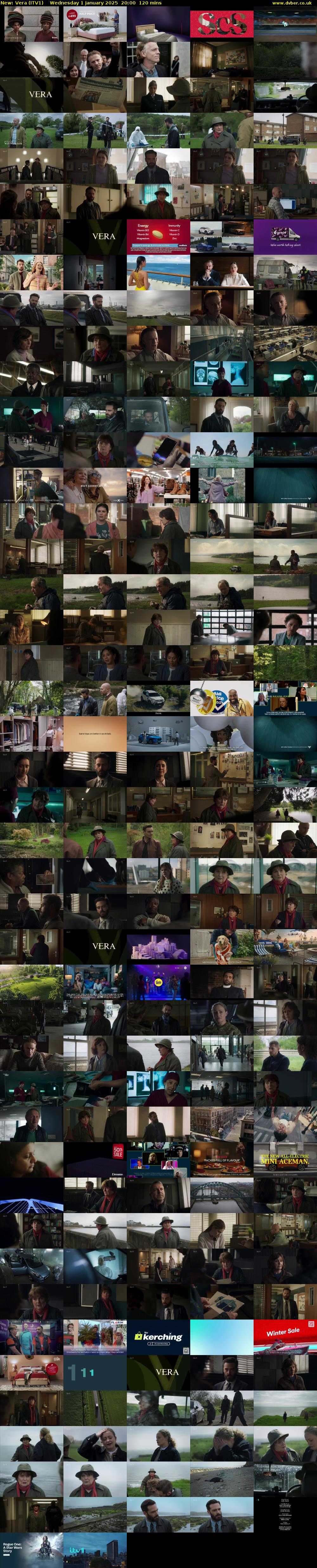 Vera (ITV1) Wednesday 1 January 2025 20:00 - 22:00