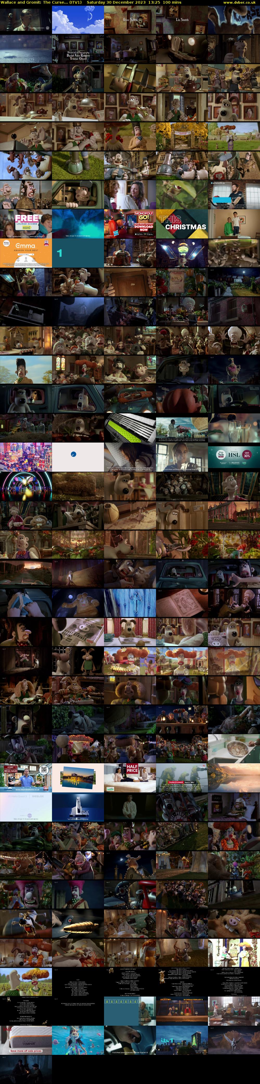 Wallace and Gromit: The Curse... (ITV1) Saturday 30 December 2023 13:25 - 15:05