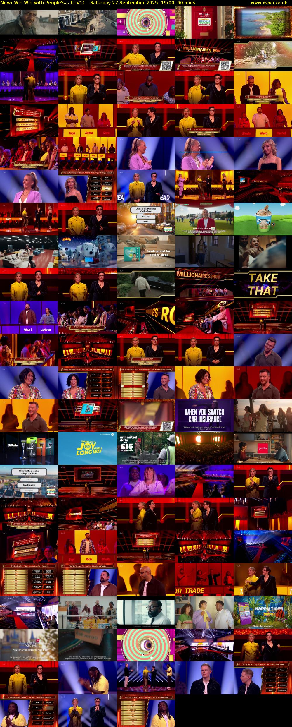 Win Win with People's... (ITV1) Saturday 27 September 2025 19:00 - 20:00