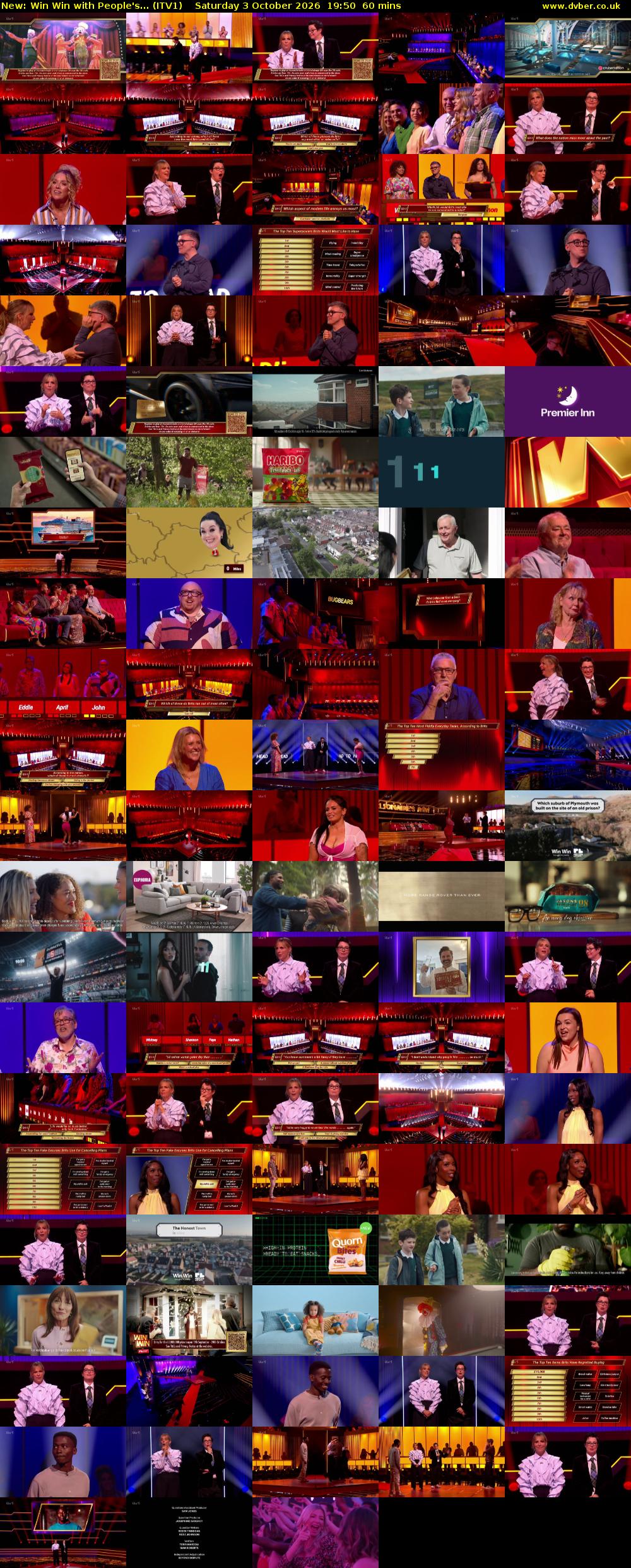 Win Win with People's... (ITV1) Saturday 3 October 2026 19:50 - 20:50
