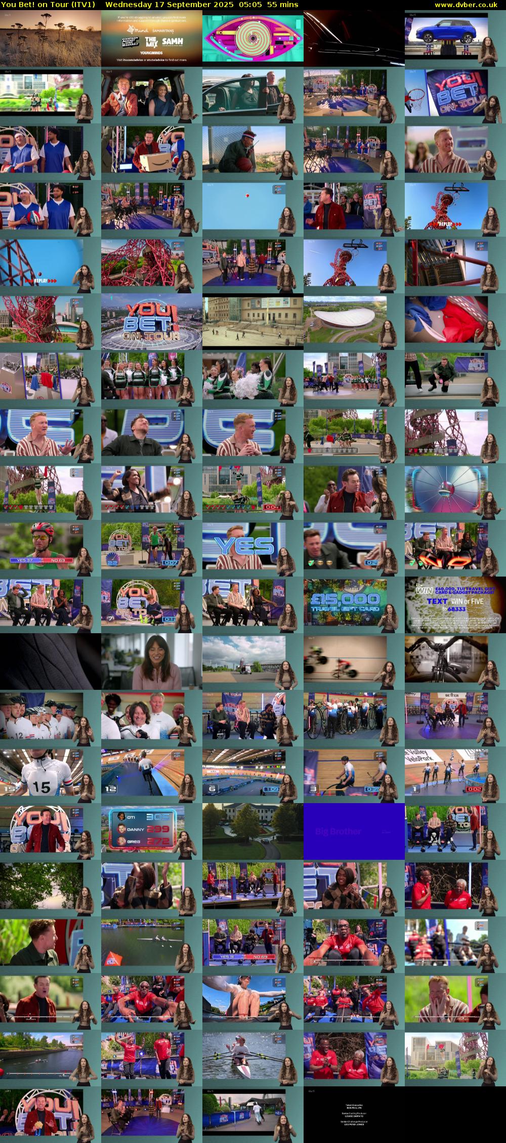 You Bet! on Tour (ITV1) Wednesday 17 September 2025 05:05 - 06:00