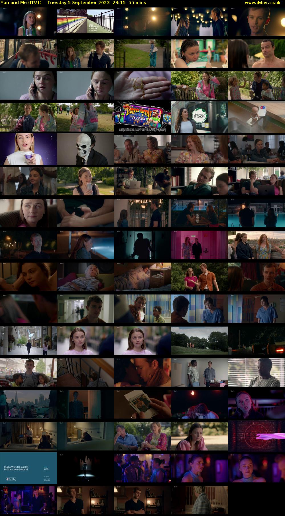 You and Me (ITV1) Tuesday 5 September 2023 23:15 - 00:10