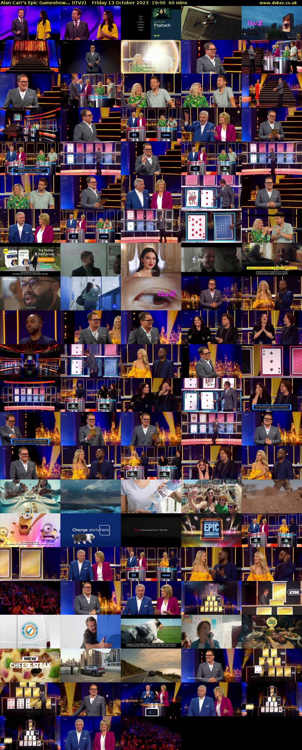 Alan Carr's Epic Gameshow... (ITV2) Friday 13 October 2023 19:00 - 20:00