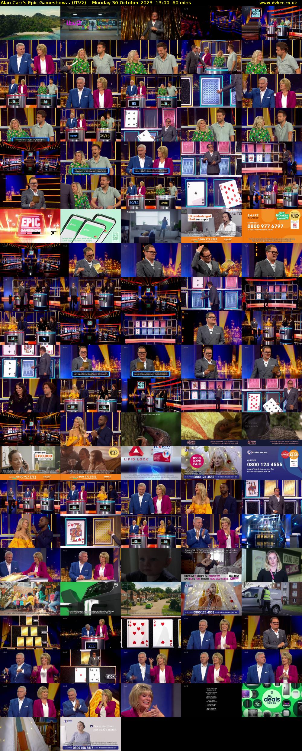 Alan Carr's Epic Gameshow... (ITV2) Monday 30 October 2023 13:00 - 14:00