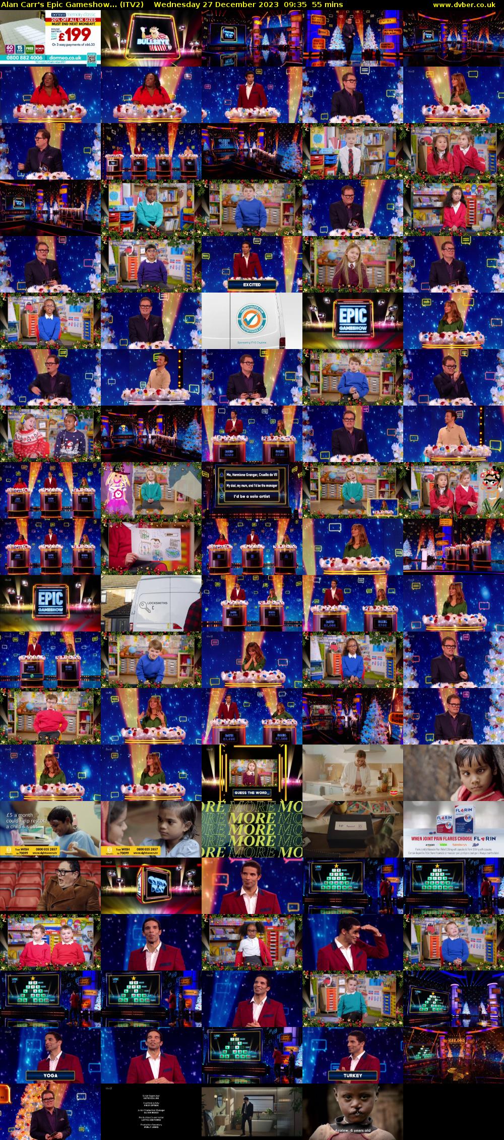 Alan Carr's Epic Gameshow... (ITV2) Wednesday 27 December 2023 09:35 - 10:30