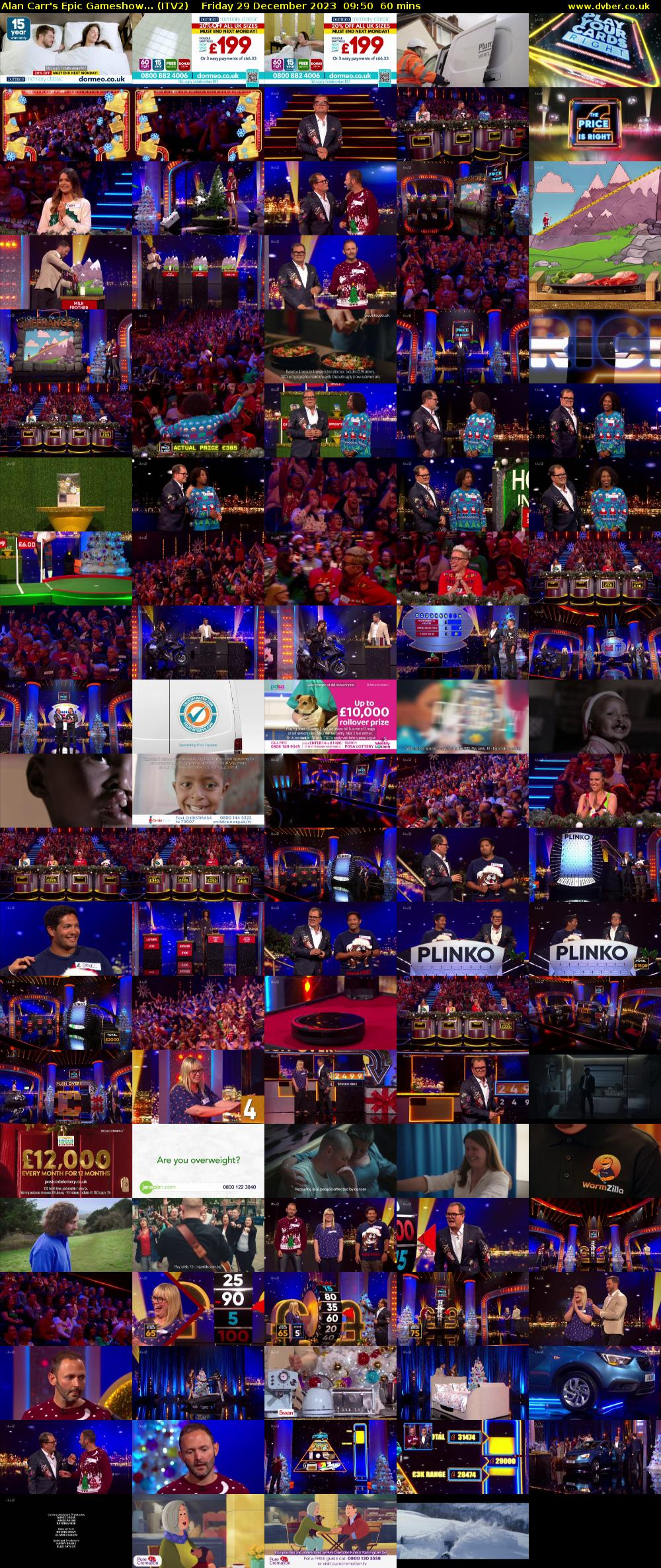 Alan Carr's Epic Gameshow... (ITV2) Friday 29 December 2023 09:50 - 10:50