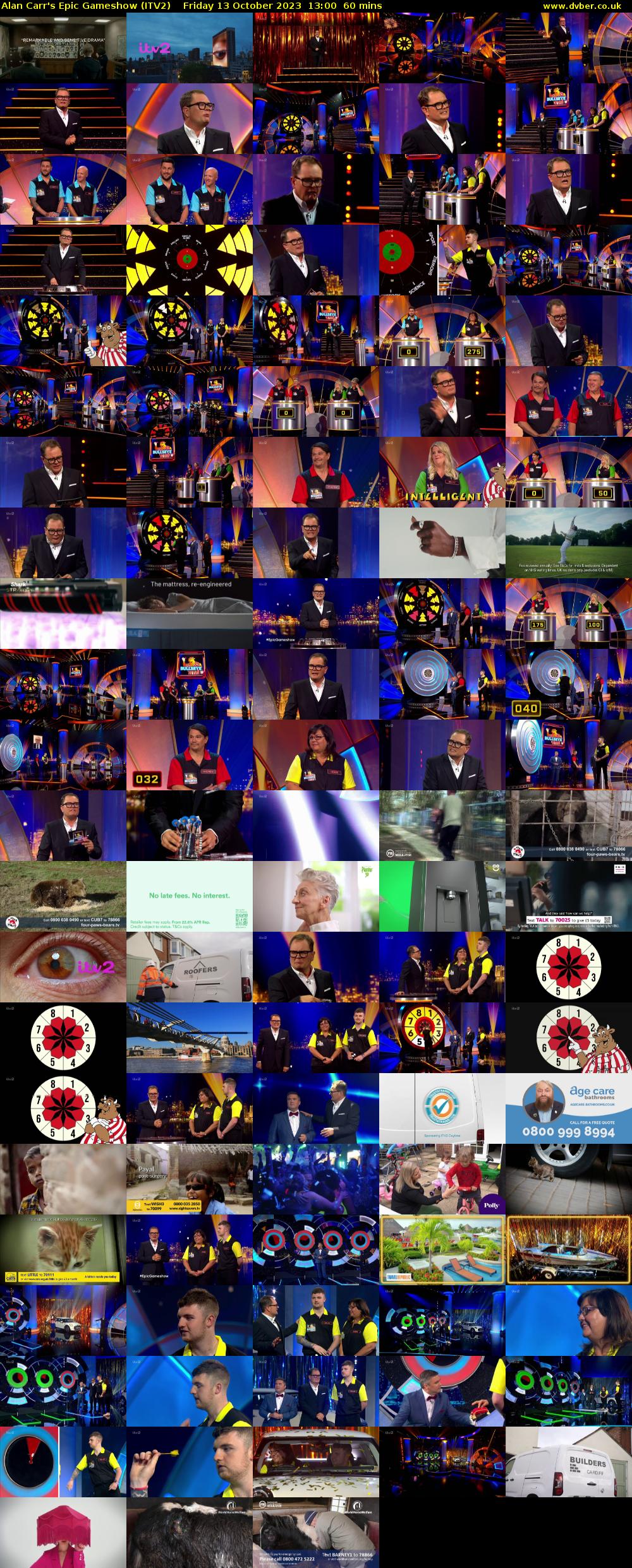 Alan Carr's Epic Gameshow (ITV2) Friday 13 October 2023 13:00 - 14:00