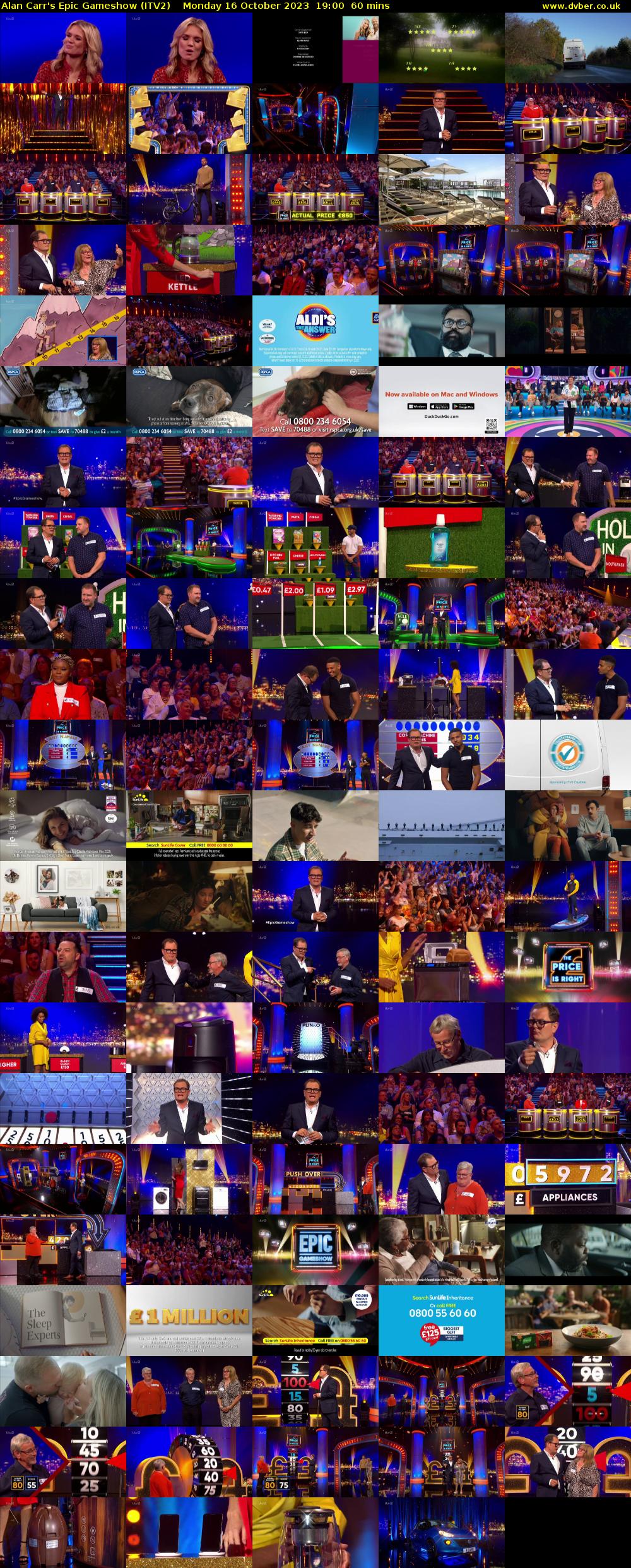 Alan Carr's Epic Gameshow (ITV2) Monday 16 October 2023 19:00 - 20:00