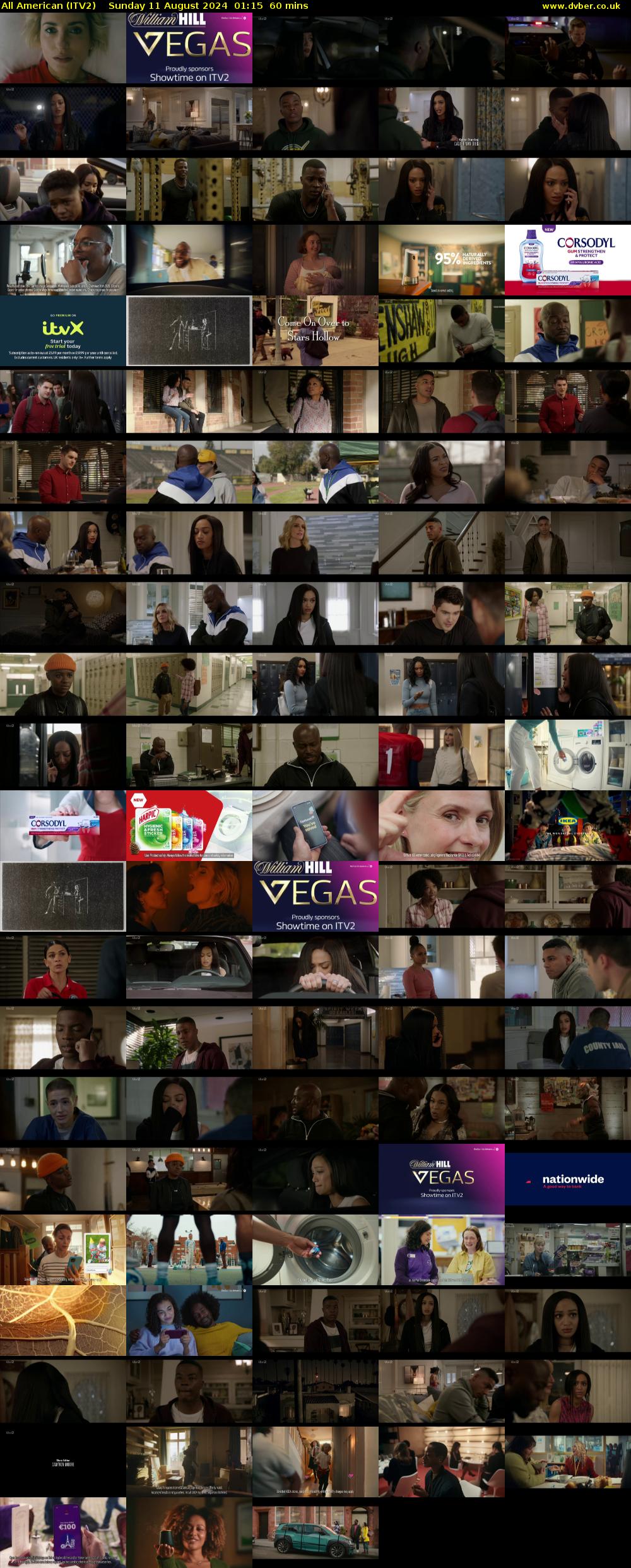 All American (ITV2) Sunday 11 August 2024 01:15 - 02:15