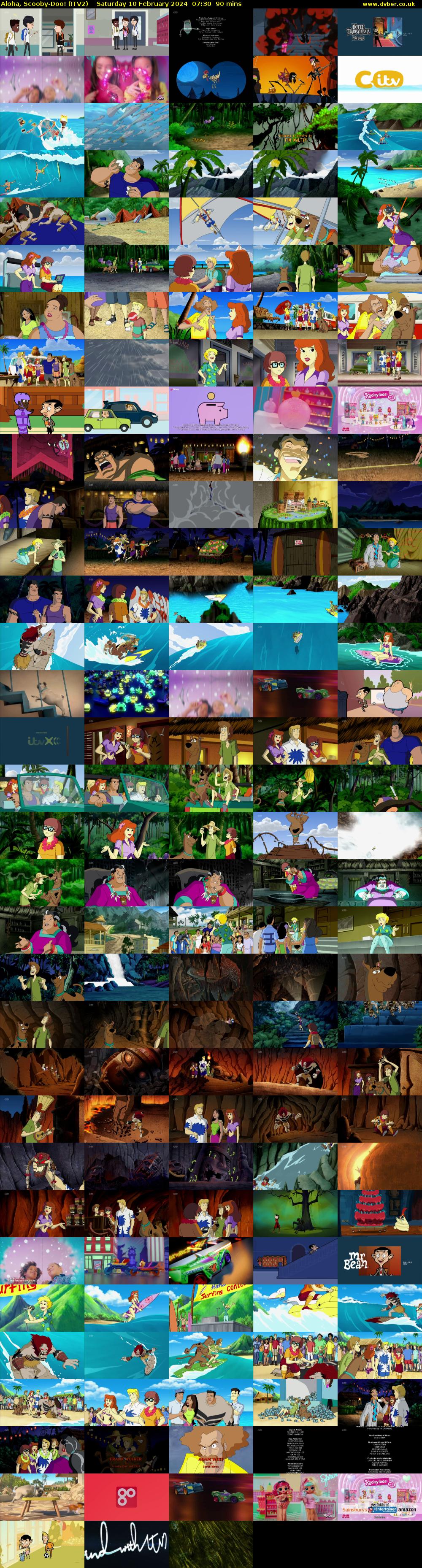 Aloha, Scooby-Doo! (ITV2) Saturday 10 February 2024 07:30 - 09:00