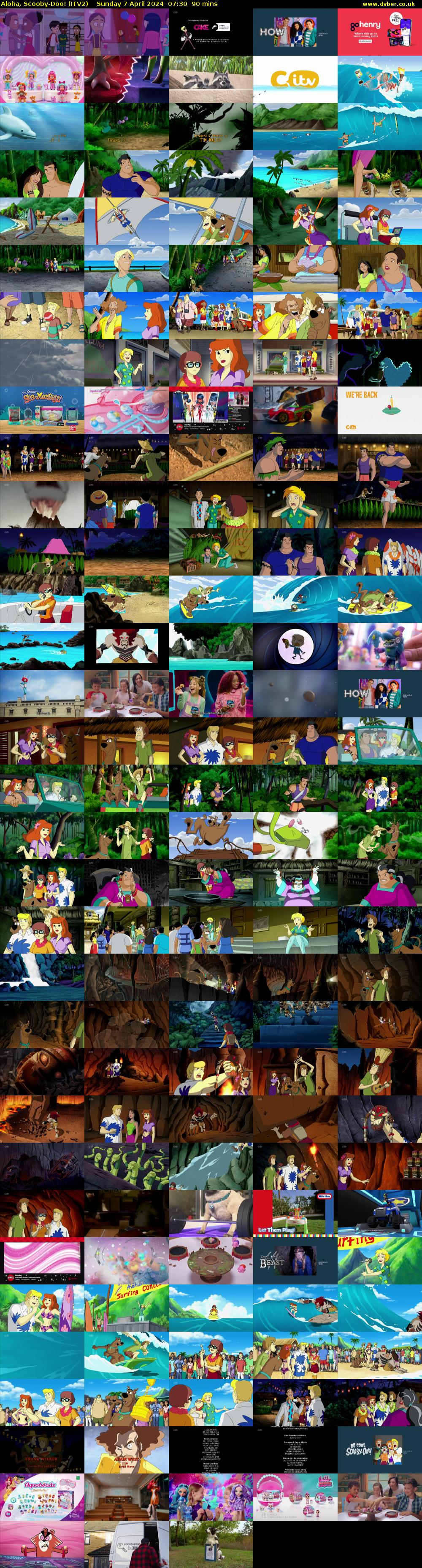 Aloha, Scooby-Doo! (ITV2) Sunday 7 April 2024 07:30 - 09:00
