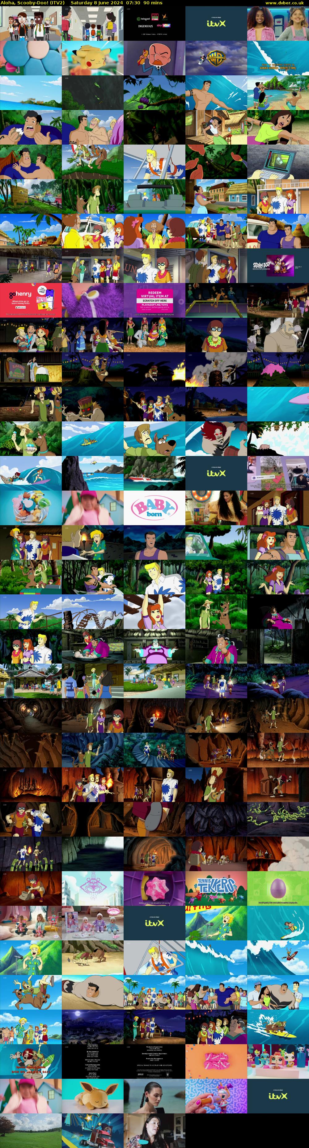 Aloha, Scooby-Doo! (ITV2) Saturday 8 June 2024 07:30 - 09:00