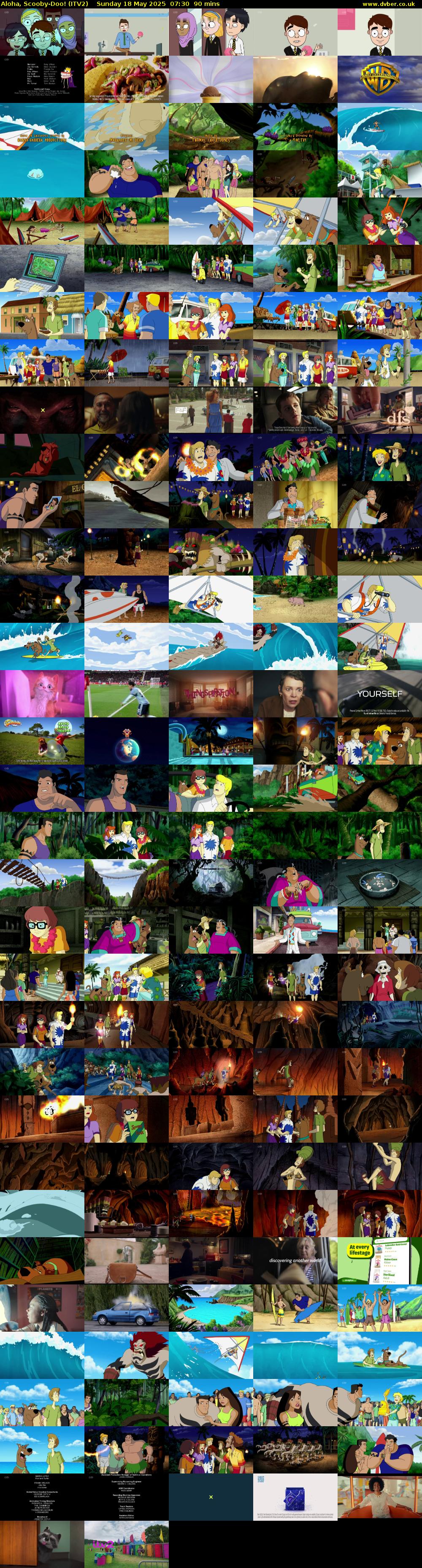 Aloha, Scooby-Doo! (ITV2) Sunday 18 May 2025 07:30 - 09:00