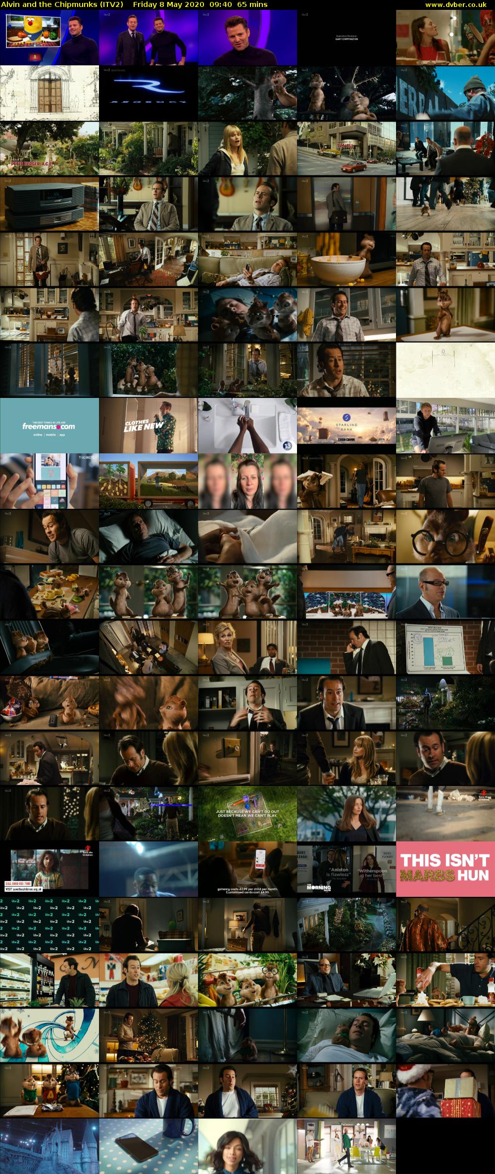 Alvin and the Chipmunks (ITV2) Friday 8 May 2020 09:40 - 10:45