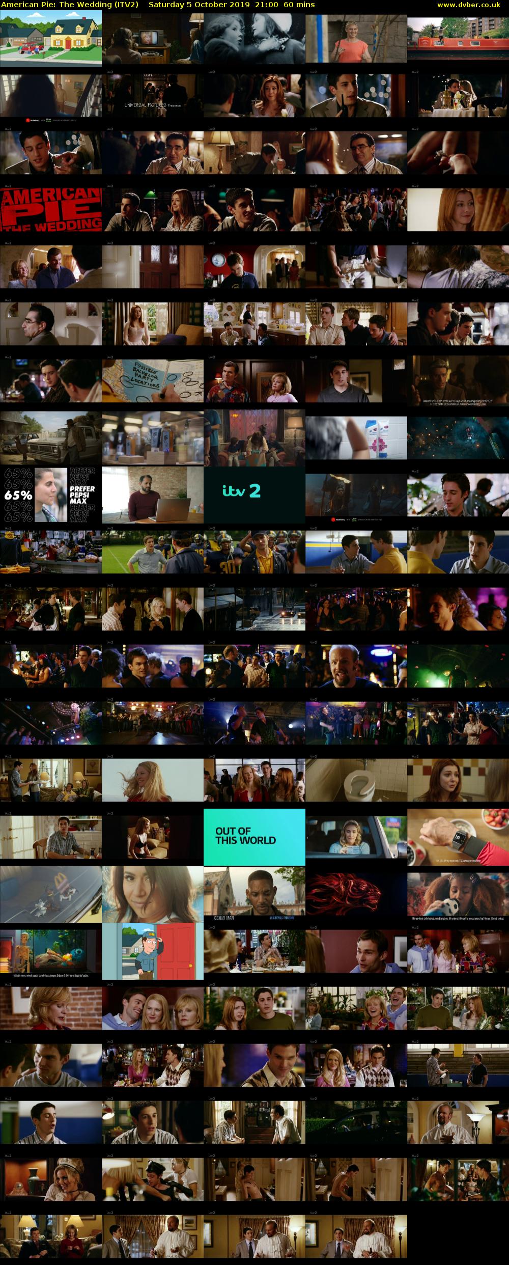 American Pie: The Wedding (ITV2) Saturday 5 October 2019 21:00 - 22:00