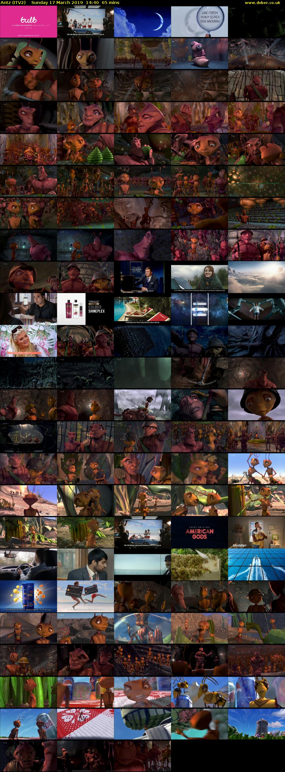 Antz (ITV2) Sunday 17 March 2019 14:40 - 15:45