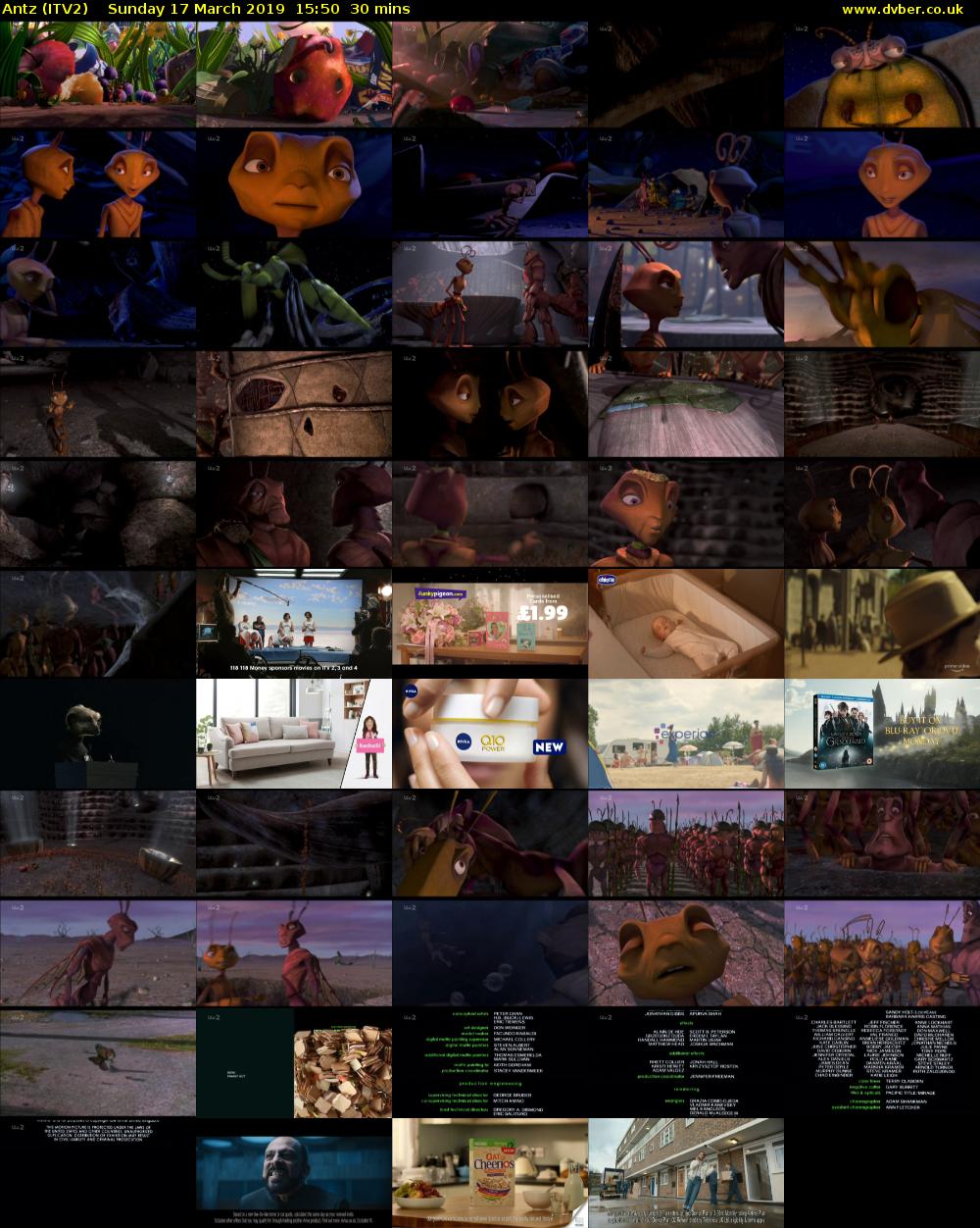 Antz (ITV2) Sunday 17 March 2019 15:50 - 16:20