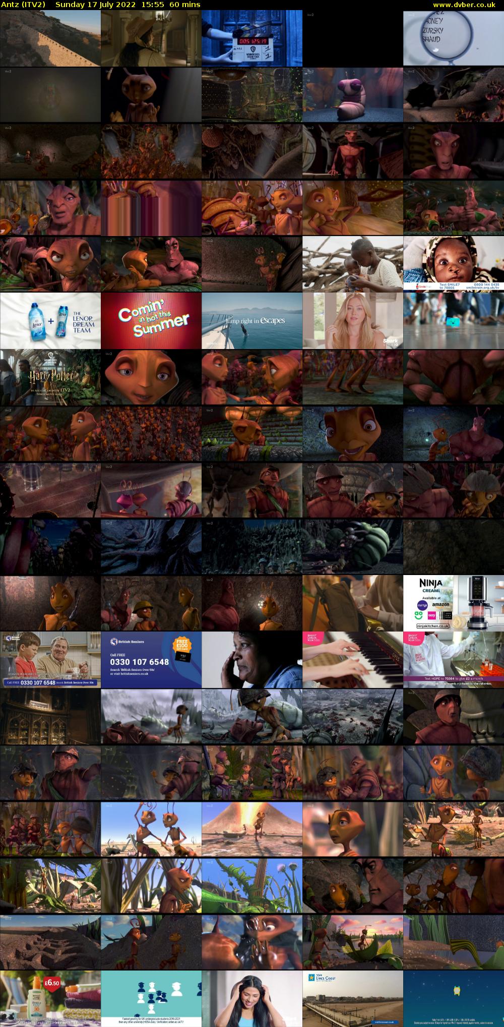Antz (ITV2) Sunday 17 July 2022 15:55 - 16:55